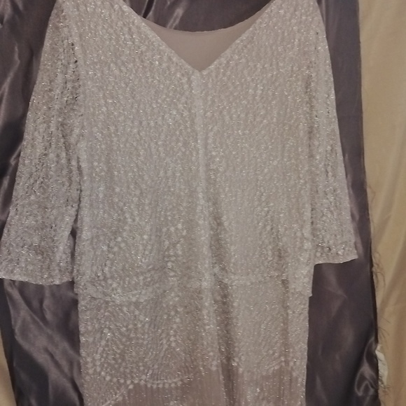 Beautiful all lace glitter women'evening dress - Picture 10 of 12